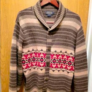 Pendleton cardigan sweater